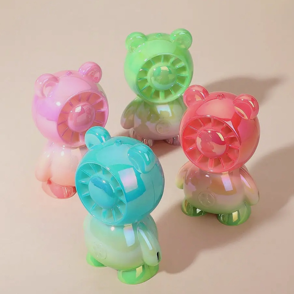 Portable USB Mini Bear Fan- New Choose One